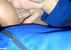 she LOVES sucking cock in the car blowjob