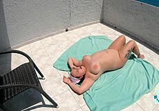 holiday outdoor squirting fuck builds to explosive orgasm bliss