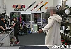 Exhibitionist Amateur Sucks Cock Bent Over in Hardcore Fuck