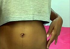 a curvy colombian bride spreads her fat ass wide with a toy for you