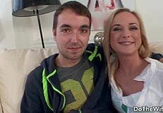 pathetic husband watches guy destroy horny wife vinna reed's pussy