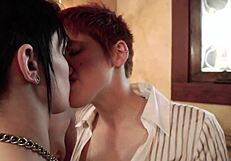 nikki hearts licks pussy like a pro in this hot lesbo scene