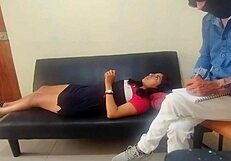 our dirty secret feels so wrong but this old man pounding my innocent tight young pussy drives me wild