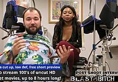 Petite Minnie Roses Shaved Pussy Spreads for POV Blowjob Cum Blast