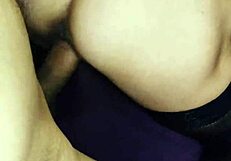 Skinny Milf Wife in Lingerie Stockings Begs for Rough Homemade POV Anal Pounding