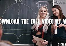 omg those two big ass milf teachers caught me jerking off!! now they're both getting fucked rough by me