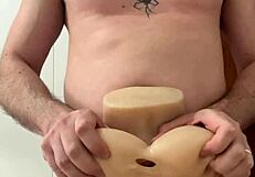 home alone i pound my pierced pussy with toy hard