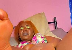 Beautiful Brunette Homemade Solo Pussy Play Dripping Creamy Mess