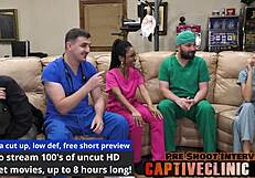 i'm chokin' on aria nicole's deepthroat as corporate slave in hospital bdsm