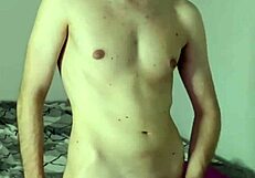 Secret Webcam Solo Masturbation Bursts into Face Cumshot