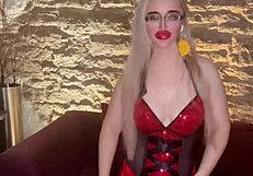 blonde singer findom goaldigger controls domination christmas belly dance fetish!