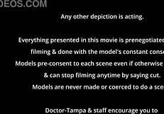 Hey Mina Moon, does Dr Tampa's siccos backstage with handcuffs and big tits make you drip in latex gloves?