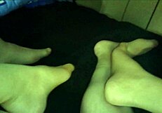 Milf In Fine Nylon Pantyhose Teases My Cock Hard!!