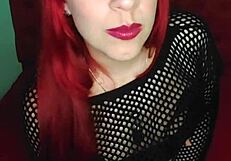 Juicy Argentinian Redhead Babe Teases Fan with JOI Dirty Talk and Wet Pussy Toy Play