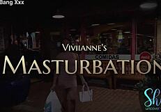 Viviianne's Juicy Shaved Pussy Stuffed with Buttplug and Toys in Lingerie Masturbation Frenzy!