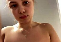 i pound this fat teen's big ass with my monster cock in the gym till she orgasms hard on webcam