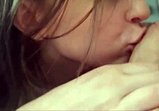 Is Your Perfect Wife's Dirty Talk Blowjob Making Hubby Watch Cumshot on Tits?