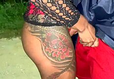 your wife flashing her ass on the street - brazilian exibismo at its hottest?