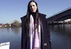 i pick up skinny small tits cougar rina helena for her first anal pounding at german scout casting