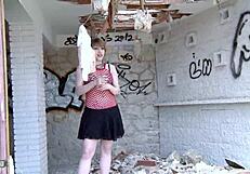 young spanish blu ttie kat squirts from rough anal doggystyle pounding