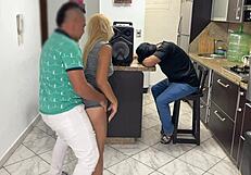 I Lent My Girlfriend to Dance But He Rubbed Cock on Her Reggaeton!