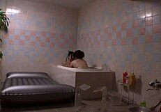 Married Japanese Lesbians Lick Pussy at Wedding Voyeur