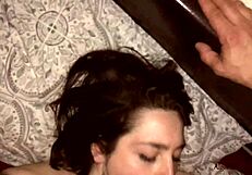 Brother-in-law shoves big dick in my mouth mid-phone call! Can you believe it??