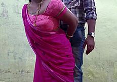 Bhabhi In Pink Saree Fucked Hard Pussy Ravaged