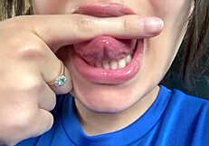 yo check this latina spitting tongue fetish panties ass worship mouth action dripping wet!