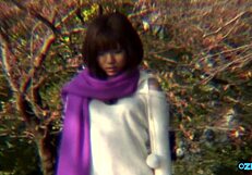 skinny young bitch bent over doggystyle after park walk