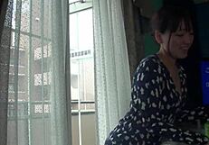 that cute japanese clerk sucks and fucks my dick eagerly