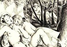 wow dis vintage art collection retro antique style so cool!!