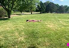 dakota marr deepthroats sunbathing spy creep pov