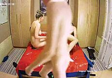 gorgeous wife tempts familiar man into sharing her curves tonight