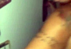 punished in the cage with gloryhole cocks then cuckold fucks my pussy bareback creampie