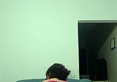 damn this chubby latina bitch shakes her big ass dancing funk then spreads wide