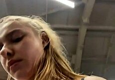hey watch this 18yo bbw workout masturbate fingering pussy public closeup