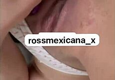 rossmexicana shoves her dildo deep and enjoys every thrust like a hot latina