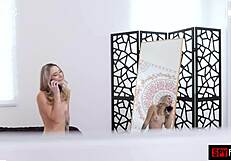 Thea Summers caught eyeing stepbro's cock?