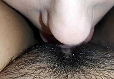 Craving That Close-Up Lesbian Hairy Pussy Lick?