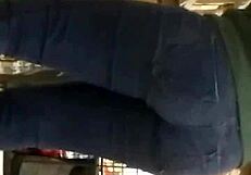 candid teen ass cheeks up close and teasing