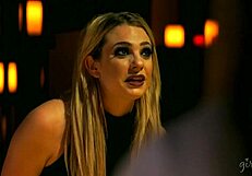 Lesbian witches Dahlia Sky Charlotte Stokely Samantha Hayes lick pussies to orgasm