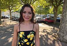 i sneak under the desk for that hot club waitress gig