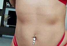 I ride his cock hard in cowgirl then doggy on the couch ending with cum dripping down my ass