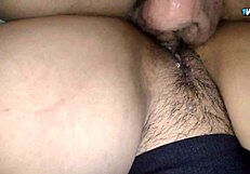 Real Evangelica Pastor Close-Up Fucks Stepmom's Hairy Pussy