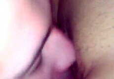 step sister bent over takin doggystyle while i devour her brown pussy and asshole