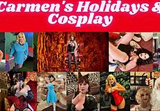 Granny Velma Dinkley delivers superior deepthroat cocksucking as bbw gilf cosplayer