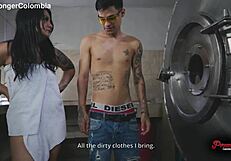 laundry anal fuck surprises with alexa lewis and danyel