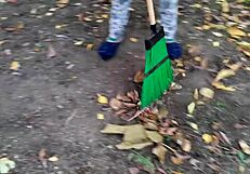 Girlfriend and I Get Passionate in Forest Hut - Cute Brunette Lesbian Fuck