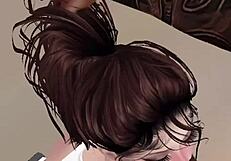 yo, wanna see me pound this sexy pornstar model's big tits and pussy?